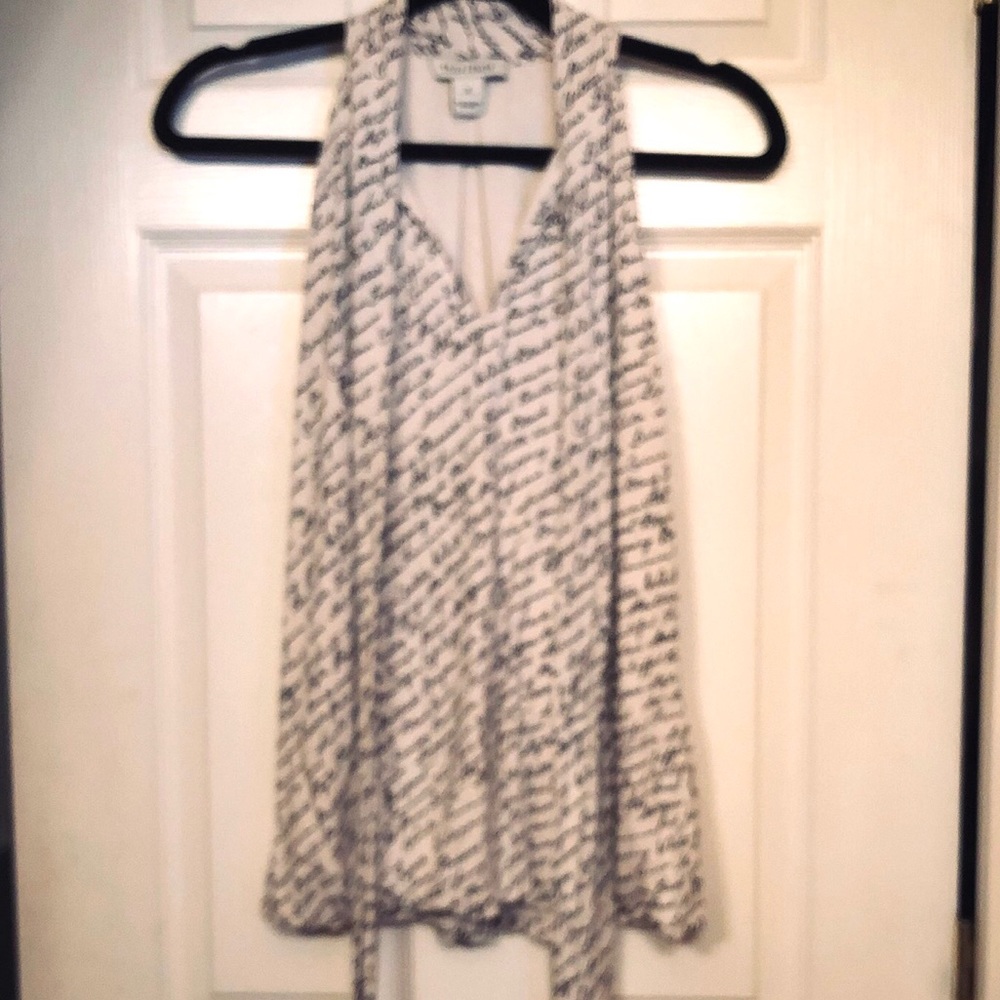 White House Black Market Sleeveless Blouse B25 - Picture 5 of 7
